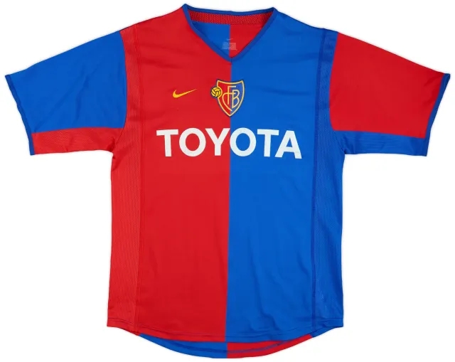 2002-04 FC Basel Home Shirt - 6/10 - (M)