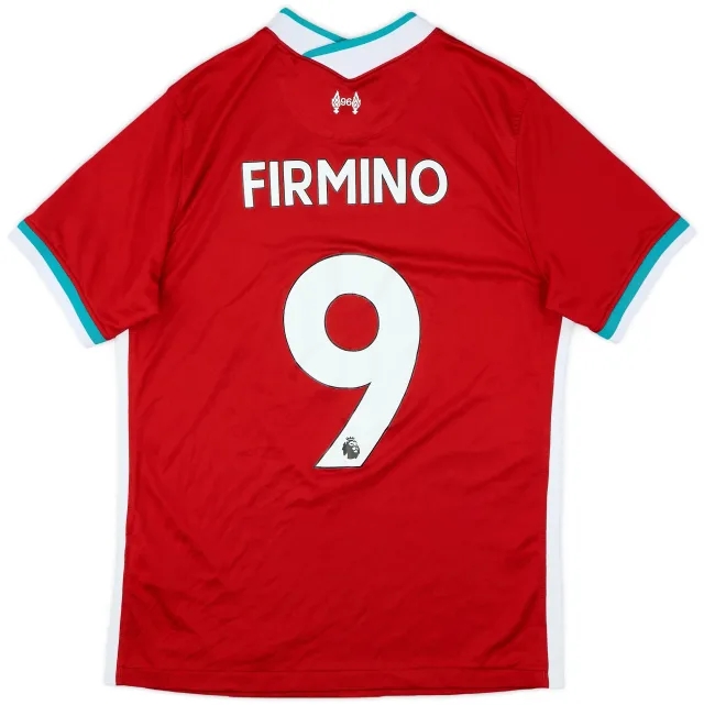 2020-21 Liverpool Home Shirt Firmino #9 - 8/10 - (M)