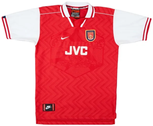 1996-98 Arsenal Home Shirt - 9/10 - (XL.Boys)