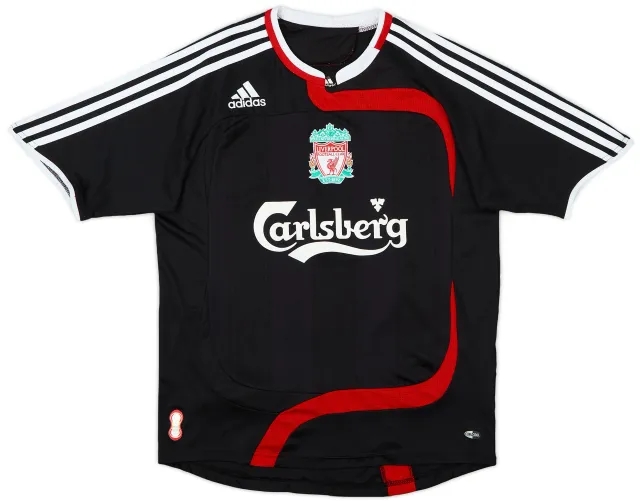 2007-08 Liverpool Third Shirt - 9/10 - (L.Boys)