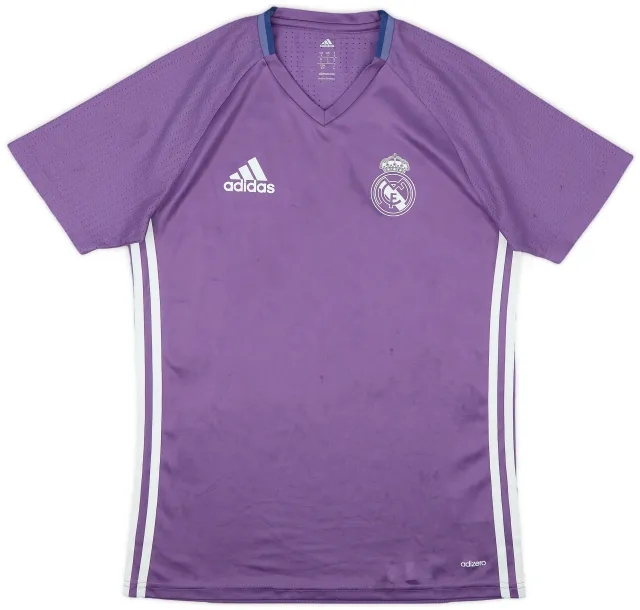 2016-17 Real Madrid adizero Training Shirt - 8/10 - (S)