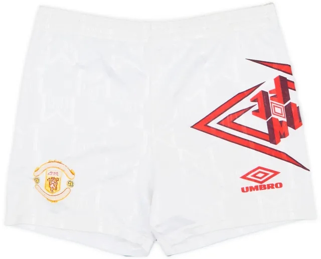 1992-94 Manchester United Home Shorts - 5/10 - (S.Boys)
