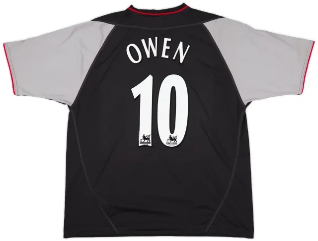 2002-04 Liverpool Away Shirt Owen #10 - 8/10 - (XL)