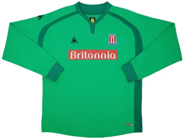 2009-10 Stoke City GK Shirt - 10/10 - (XL)