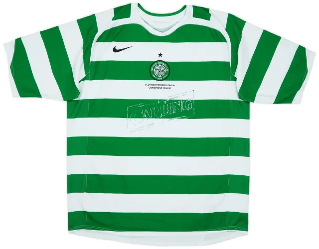2005-07 Celtic Home Shirt - 4/10 - (XL)