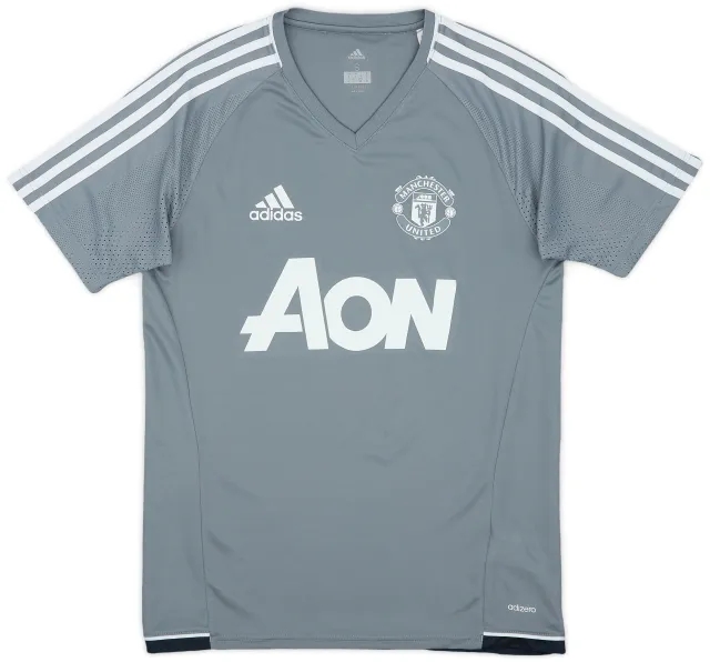 2017-18 Manchester United adizero Training Shirt - 9/10 - (S)