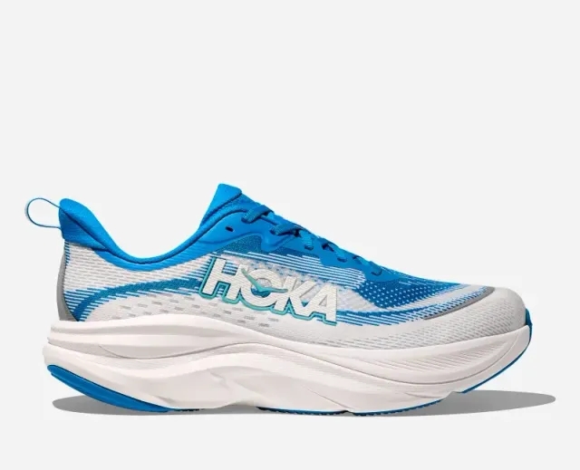 Hoka Men's Skyflow Road Running Shoes In Hoka Blue/Frost
