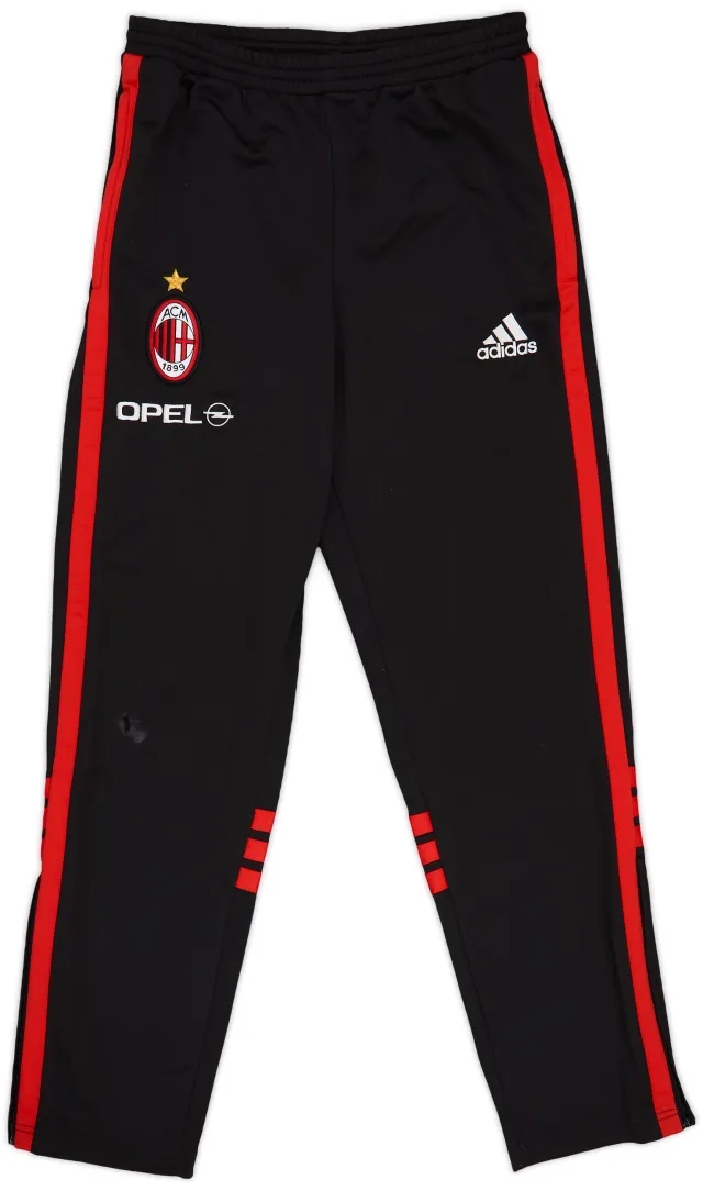 2000-01 AC Milan adidas Track Pants/Bottoms - 4/10 - (XL.Boys)