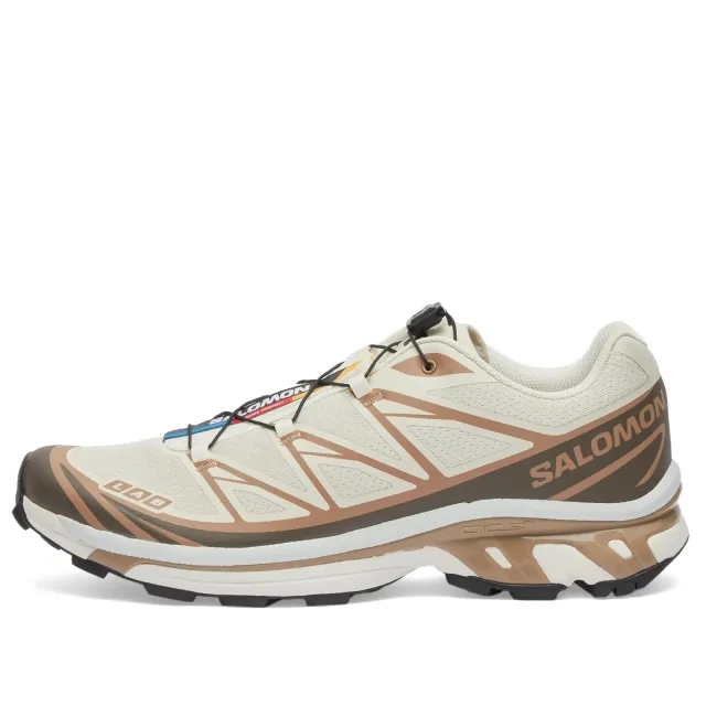 Salomon Xt-6 Almond Milk/Portabella/Ice Flow