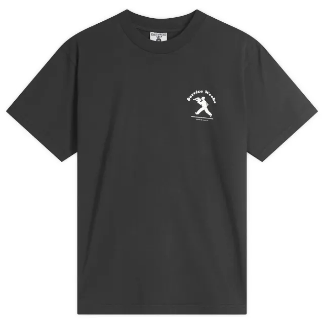 Service Works Men's Waiter T-Shirt Black