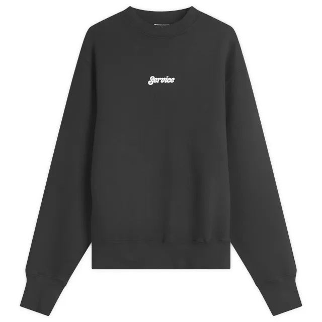 Service Works Men's Service Logo Sweatshirt Black