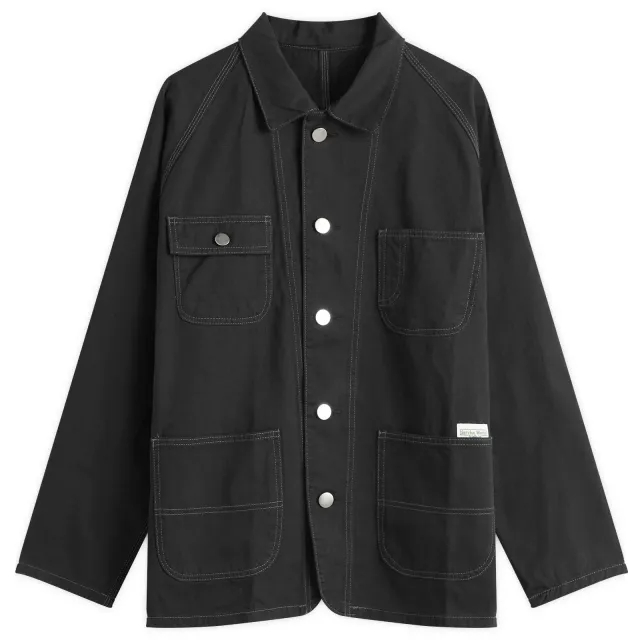 Service Works Men's Drill Coverall 2.0 Jacket Black