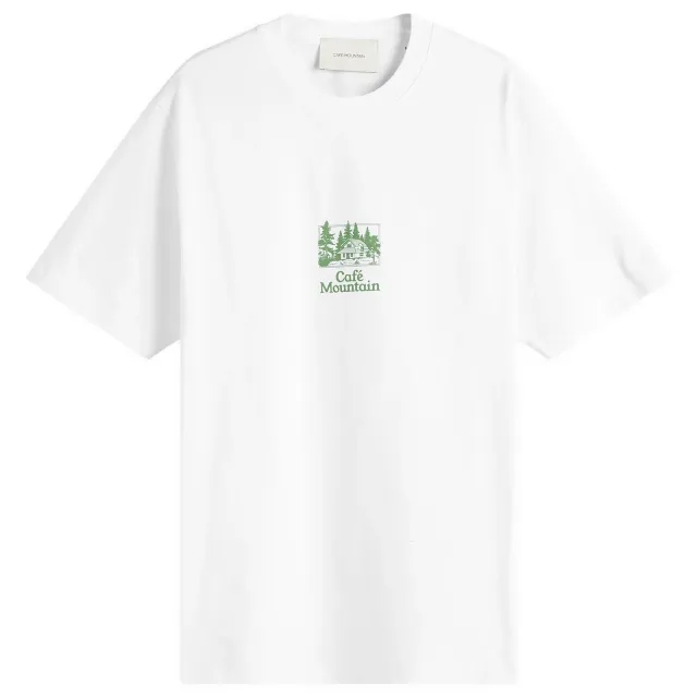 Café Mountain Men's Shelter T-Shirt Natural