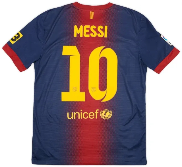 2012-13 Barcelona Home Shirt Messi #10 - 6/10 - (M)
