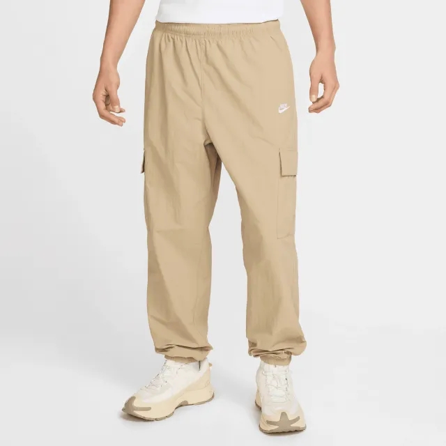 Nike Club Men's Woven Cargo Trousers - Brown - Nylon