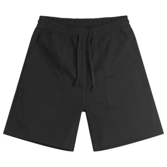 Service Works Men's Canvas Chef Short Black