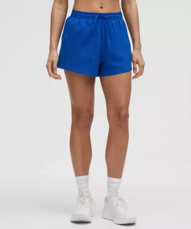 lululemon – Women's Pace Rival High-Rise Shorts – 3" – Color Blue – Size 0