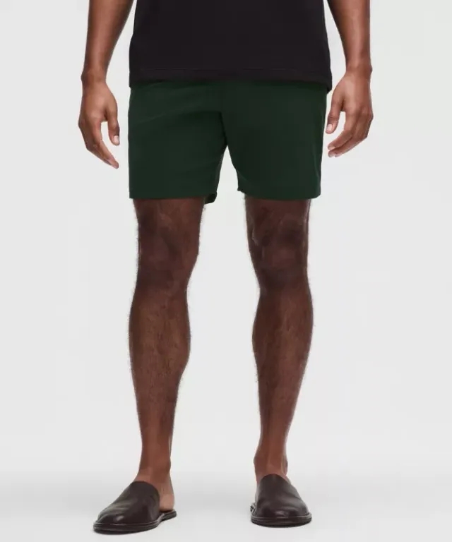 lululemon – Men's ABC Classic-Fit Shorts – 7" – Color Green – Size 28