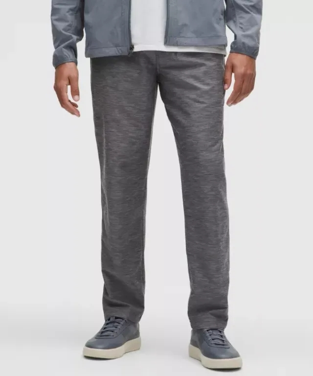 lululemon – Men's LuluLinen Pull-On Trousers Regular – Color Black – Size L