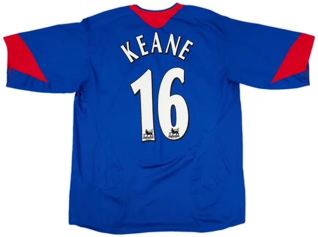 2005-06 Manchester United Away Shirt Keane #16 - 8/10 - (XL)