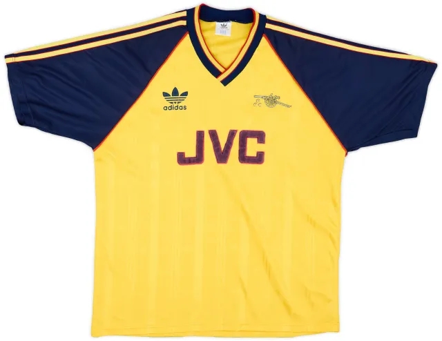 1988-91 Arsenal Away Shirt - 6/10 - (L/XL)