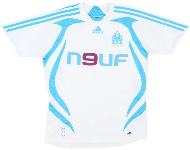 2006-07 Olympique Marseille Home Shirt - 8/10 - (L.Boys)