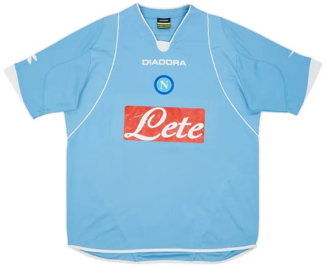 2007-08 Napoli Home Shirt - 5/10 - (L)