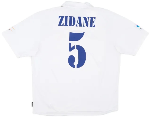 2001 Real Madrid Home Shirt Zidane #5 - 5/10 - (XL)