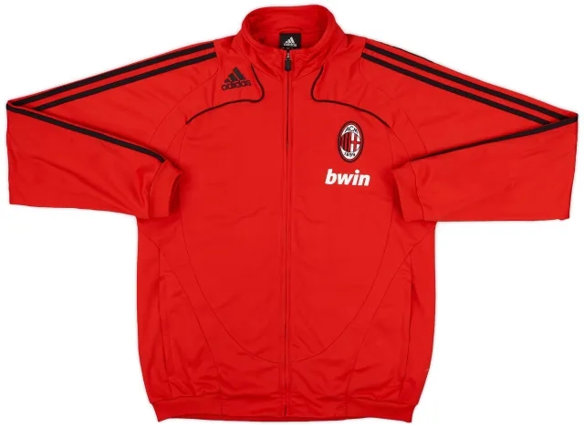 2008-09 AC Milan adidas Track Jacket - 8/10 - (M/L)