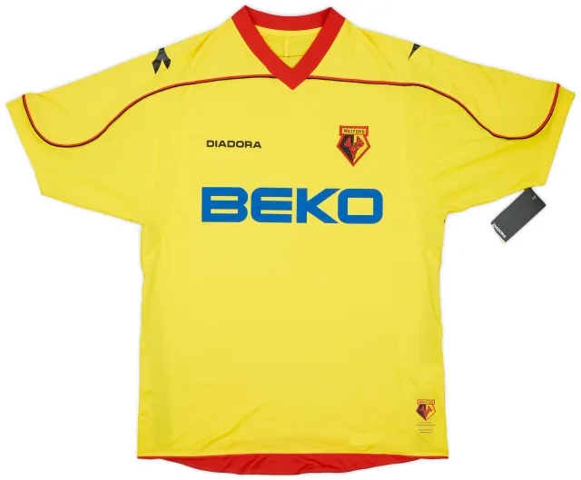 2008-09 Watford Home Shirt (L)