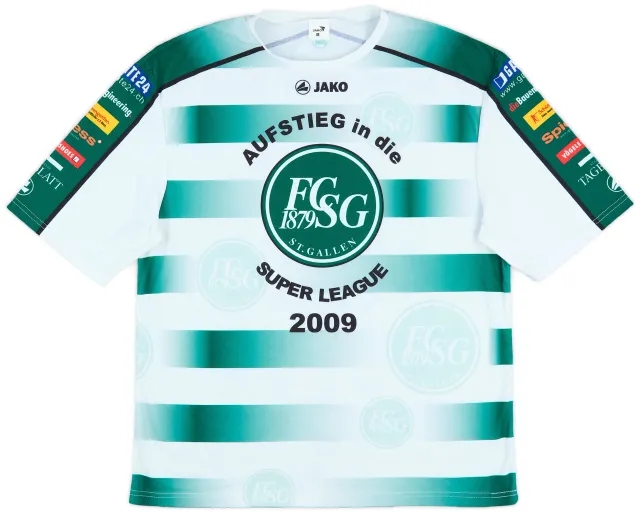 2008-09 St Gallen Jako Special 'Promotion' Shirt - 9/10 - (M)