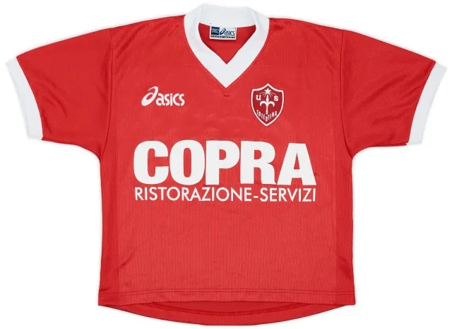 1990s Triestina Asics Training Shirt - 9/10 - (M.Boys)