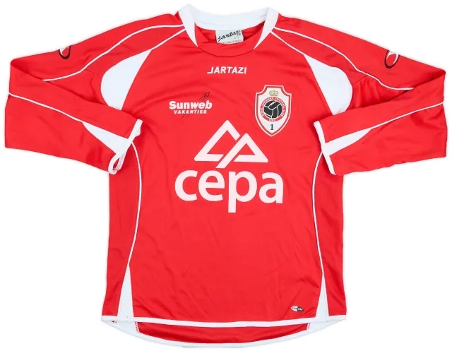 2008-09 Royal Antwerp Home L/S Shirt - 9/10 - (Women's L)