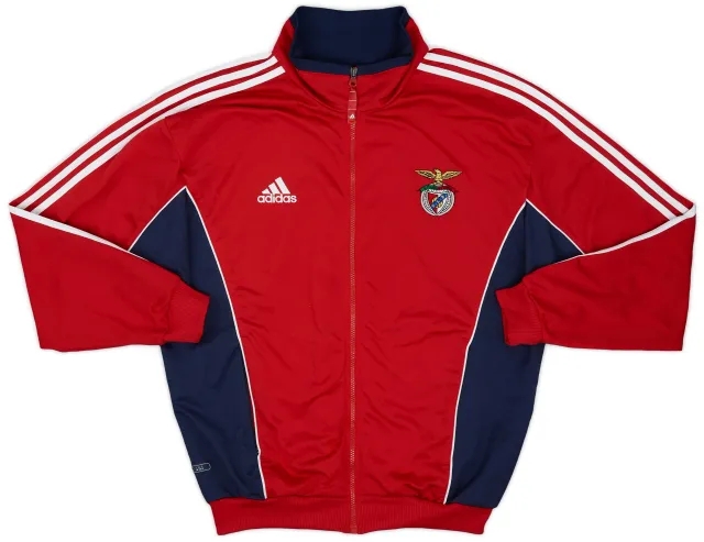 1999-00 Benfica adidas Track Jacket - 8/10 - (L)