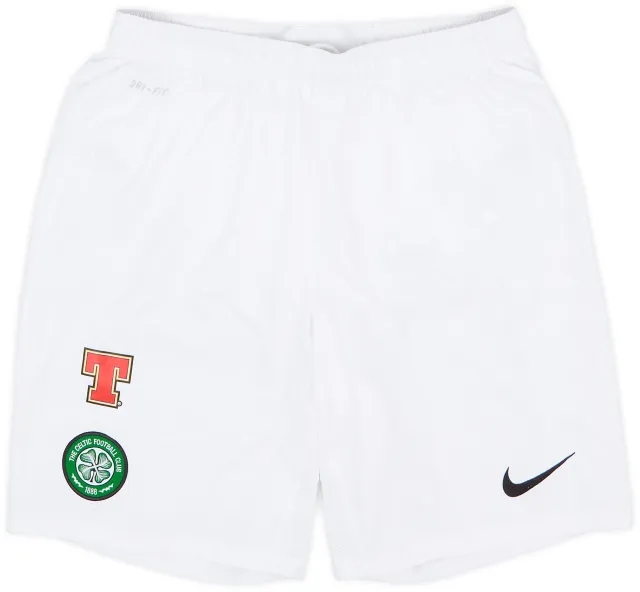 2012-13 Celtic Home Shorts - 9/10 - (M)