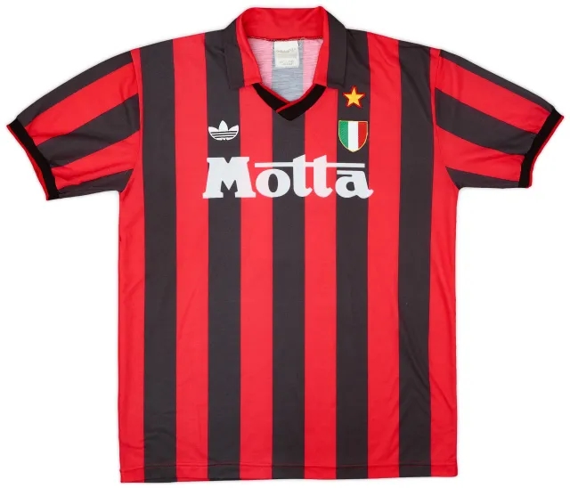 1992-93 AC Milan Home Shirt #9 - 9/10 - (XL)