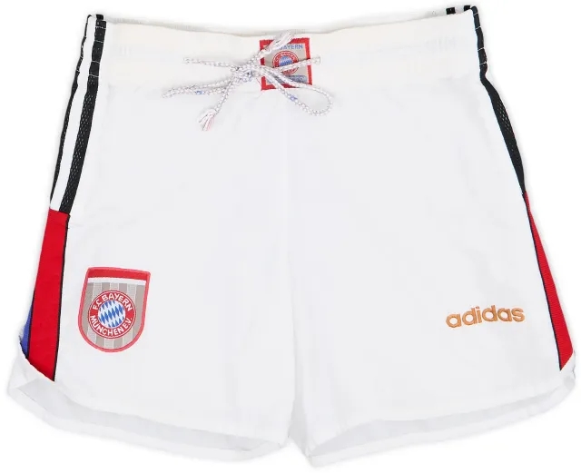 1996-98 Bayern Munich Away Shorts - 5/10 - (L.Boys)