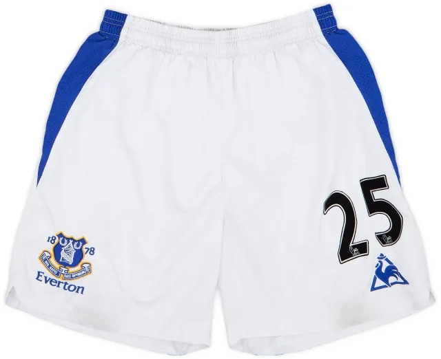 2009-10 Everton Home Shorts #25 (Fellaini) - 6/10 - (M)