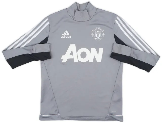 2017-18 Manchester United adidas Training Top - 6/10 - (L.Boys)
