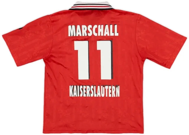 1996-98 Kaiserslautern Home Shirt Marschall #11 - 5/10 - (S.Boys)