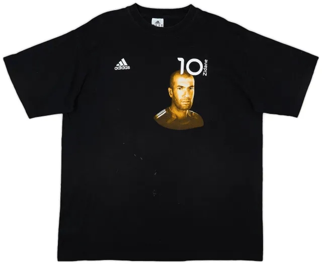 2006 France adidas Zidane Graphic Tee - 6/10 - (XXL)