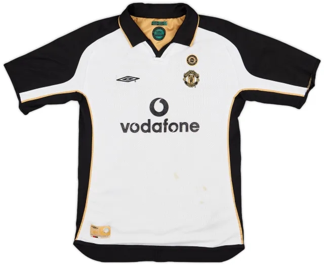 2001-02 Manchester United Centenary Away/Third Shirt - 5/10 - (L.Boys)