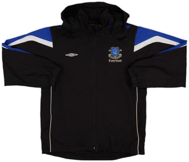 2007-08 Everton Umbro Hooded Rain Jacket - 5/10 - (S)