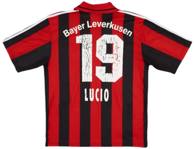 2001-02 Bayer Leverkusen Home Shirt Lucio #19 - 5/10 - (M)