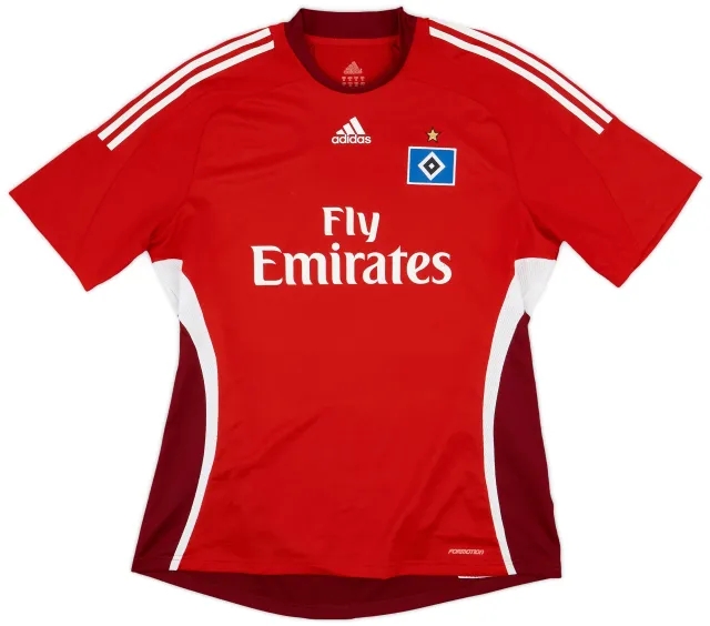 2008-09 Hamburg European Home Shirt - 6/10 - (XL)