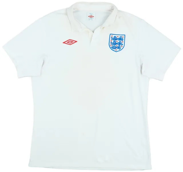 2009-10 England Home Shirt - 5/10 - (L)