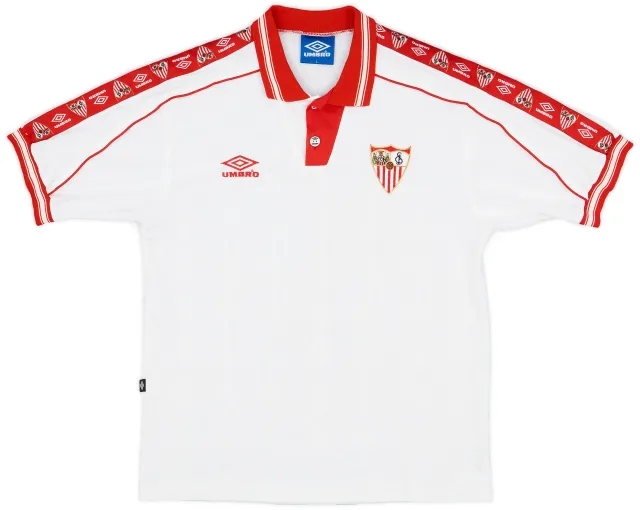 1998-99 Sevilla Home Shirt - 8/10 - (L)