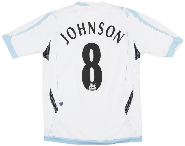 2006-07 Everton Away Shirt Johnson #8 - 6/10 - (XL.Boys)