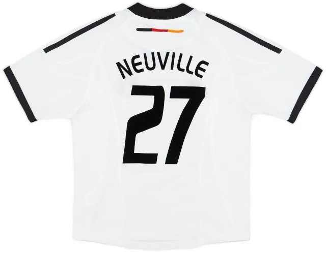 2002-04 Germany Home Shirt Neuville #27 - 7/10 - (L.Boys)