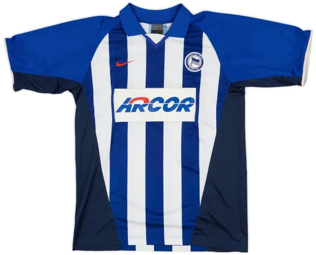 2003-04 Hertha Berlin Home Shirt - 6/10 - (XL.Boys)